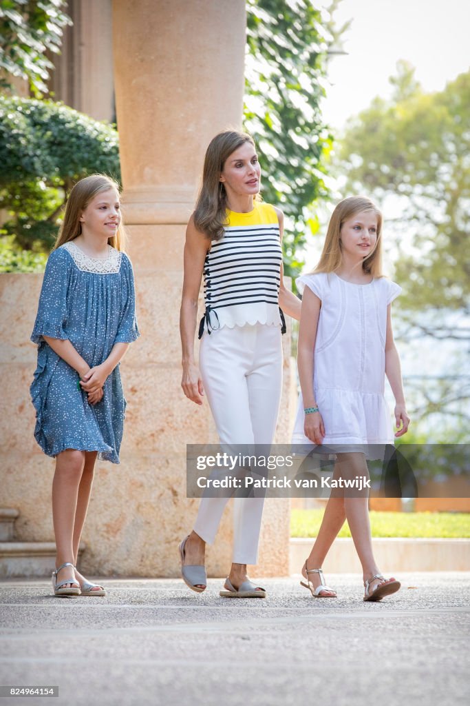 Spanish Royals Summer Photocall in Palma de Mallorca