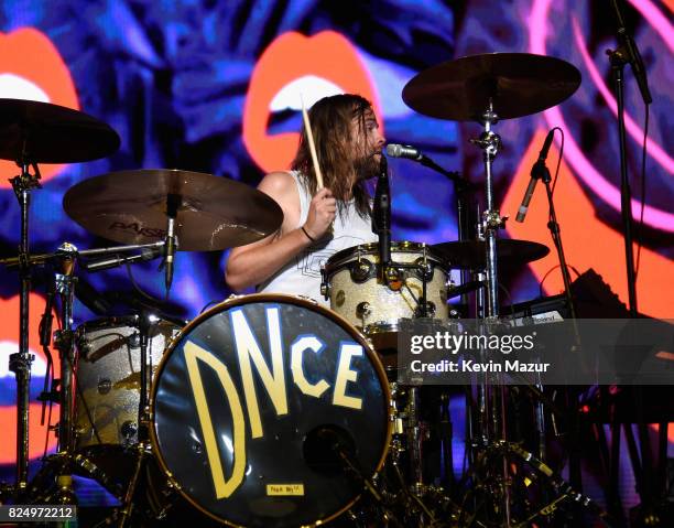 Musician Jack Lawless of DNCE performs at JBL Fest, an exclusive, three day music experience hosted by JBL at The Joint inside the Hard Rock Hotel &...