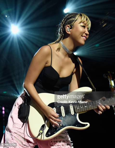 Musician JinJoo Lee of DNCE performs at JBL Fest, an exclusive, three day music experience hosted by JBL at The Joint inside the Hard Rock Hotel &...