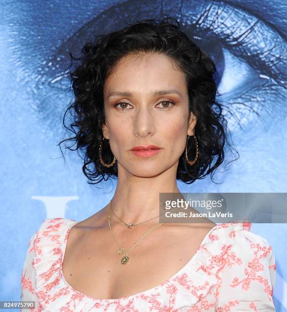 Actress Indira Varma attends the season 7 premiere of "Game Of Thrones" at Walt Disney Concert Hall on July 12, 2017 in Los Angeles, California.