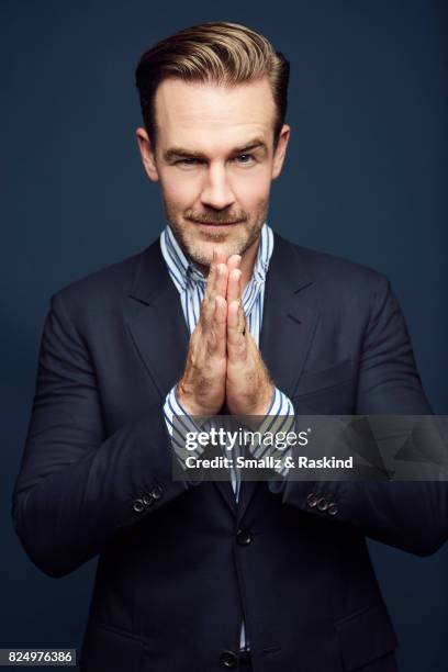 James Van Der Beek of Viceland's 'What Would Diplo Do?' poses for a portrait during the 2017 Summer Television Critics Association Press Tour at The...