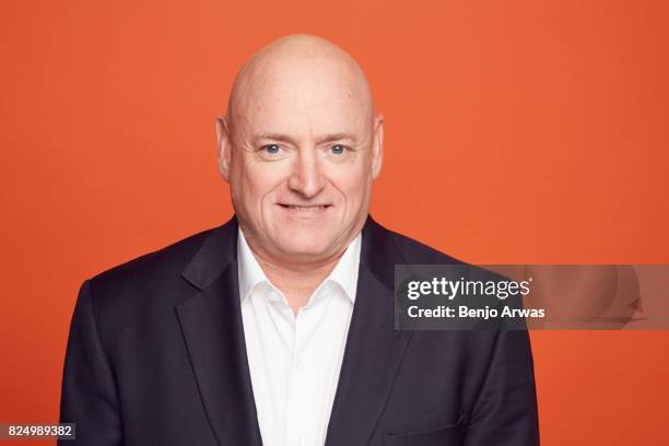 Astronaut Capt. Scott Kelly of PBS's 'Beyond a Year in Space' poses for a portrait during the 2017 Summer Television Critics Association Press Tour...