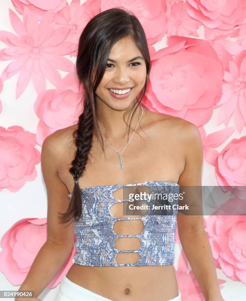 Amanda Li-Paige attends Lulus.com Style Society Event on July 29, 2017 in West Hollywood, California.