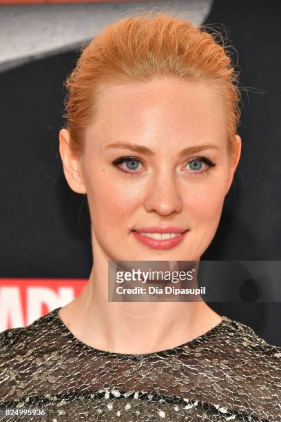 Deborah Ann Woll attends the "Marvel's The Defenders" New York Premiere at Tribeca Performing Arts Center on July 31, 2017 in New York City.