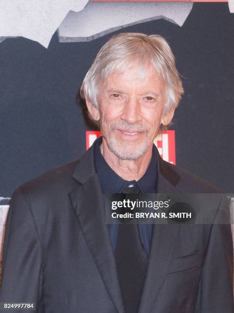 Scott Glenn arrives for the Netflix premiere of Marvel's "The Defenders" on July 31, 2017 in New York.