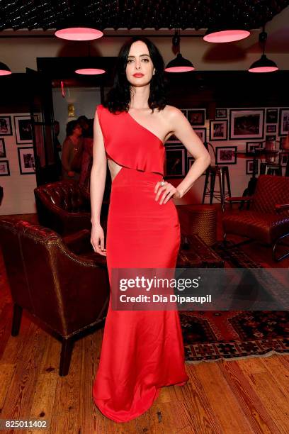 Krysten Ritter attends the "Marvel's The Defenders" New York Premiere at Tribeca Performing Arts Center on July 31, 2017 in New York City.