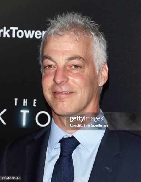 Producer/writer Jeff Pinkner attends "The Dark Tower" New York premiere at Museum of Modern Art on July 31, 2017 in New York City.