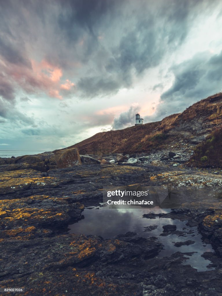 Lighthouse on San Juan Island,WA,USA