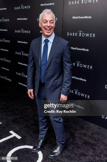 Jeff Pinkner attends "The Dark Tower" New York premiere on July 31, 2017 in New York City.