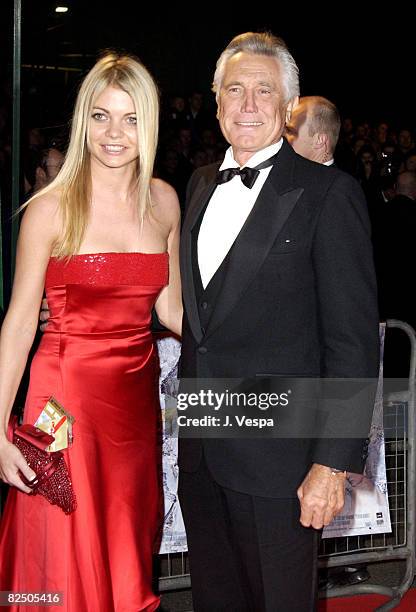 Gemma Kidd and George Lazenby