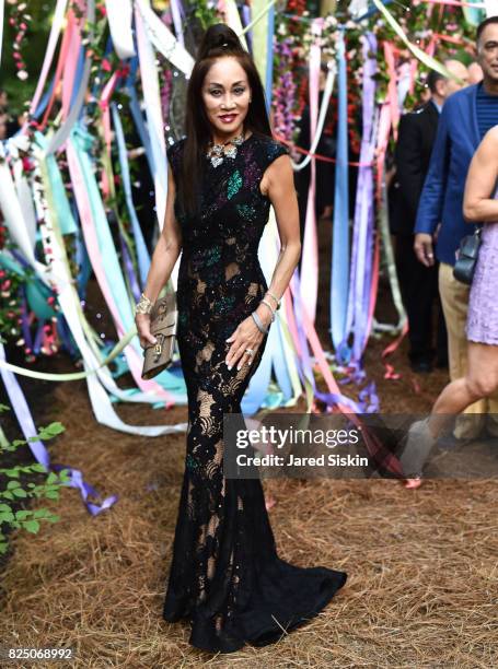 Lucia Wong Gordon attends The 24th Annual Watermill Center Summer Benefit & Auction at The Watermill Center on July 29, 2017 in Water Mill, New York.
