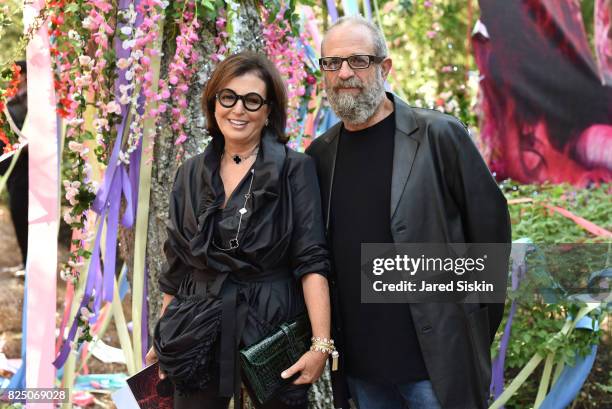 Guests attend The 24th Annual Watermill Center Summer Benefit & Auction at The Watermill Center on July 29, 2017 in Water Mill, New York.