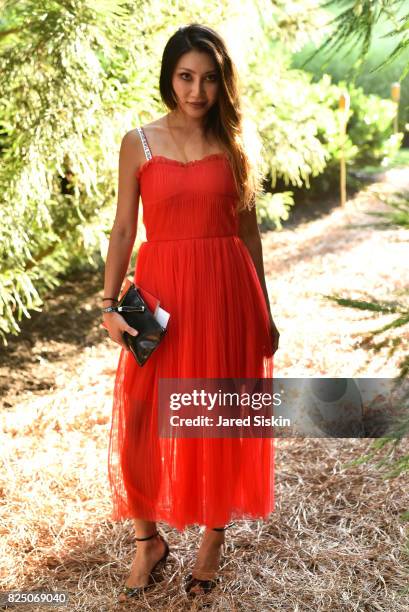 Miranda Guo attends The 24th Annual Watermill Center Summer Benefit & Auction at The Watermill Center on July 29, 2017 in Water Mill, New York.