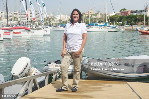 Conchita Martinez is seen during the 36th Copa Del Rey Mafre Sailing Cup on August 1, 2017 in Palma de Mallorca, Spain.