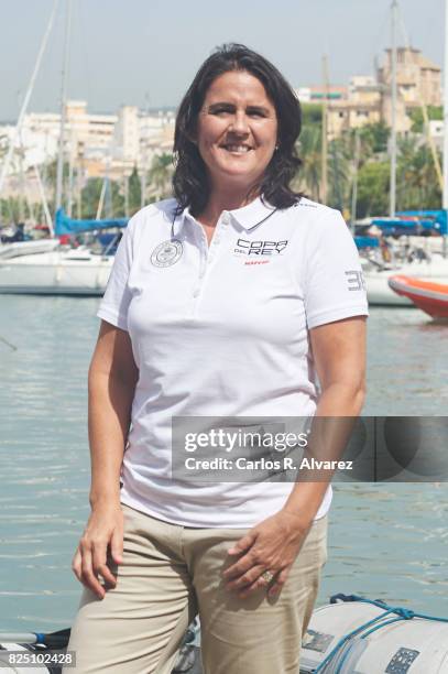 Conchita Martinez is seen during the 36th Copa Del Rey Mafre Sailing Cup on August 1, 2017 in Palma de Mallorca, Spain.