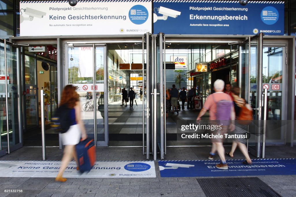 Police Test Facial Recognition Software At Berlin Train Station