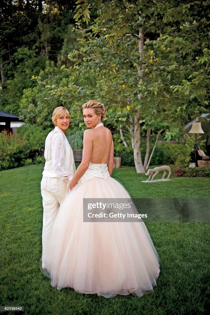 Ellen DeGeneres And Portia de Rossi Wedding