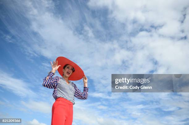 Galway , Ireland - 1 August 2017; Sophie Small from Galway City during the Galway Races Summer Festival 2017 at Ballybrit, in Galway.