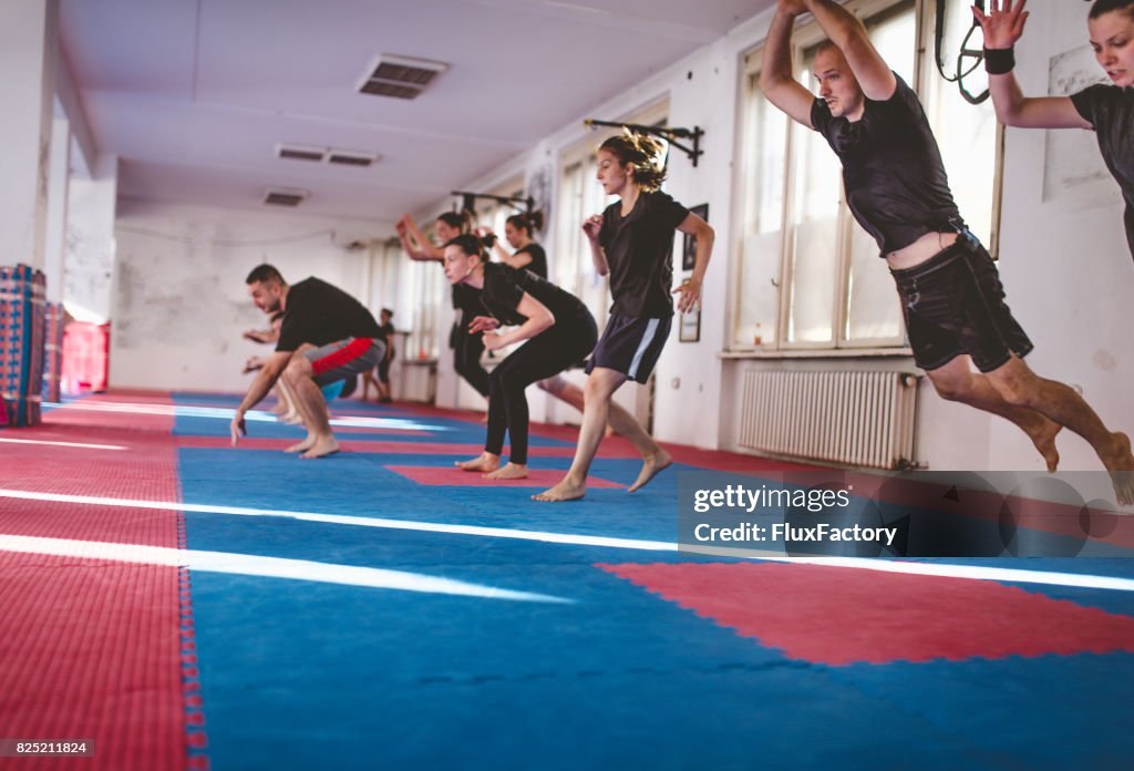 Jumping hard