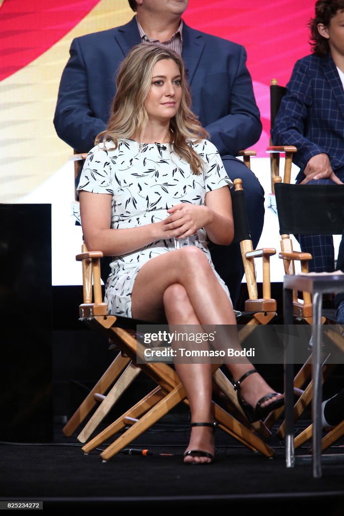 Zoe Perry attends the 2017 Summer TCA Tour - CBS Panels at Various ...