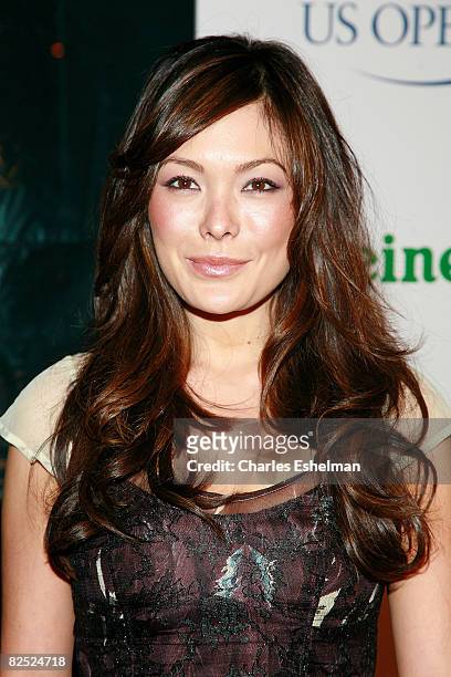 Actress Lindsay Price attends attends the US Open USTA/Heineken Premium Light Players Party at the Empire Hotel on August 22, 2008 in New York City,...