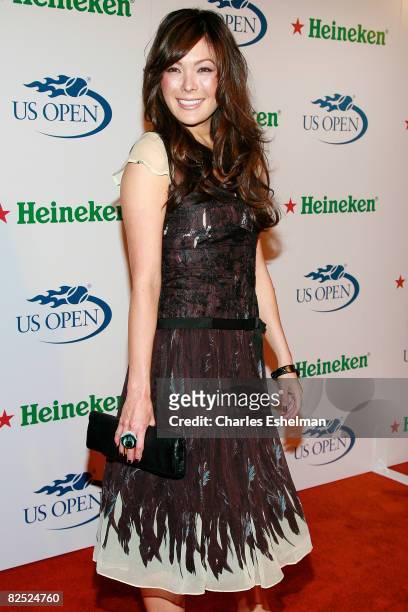 Actress Lindsay Price attends attends the US Open USTA/Heineken Premium Light Players Party at the Empire Hotel on August 22, 2008 in New York City,...