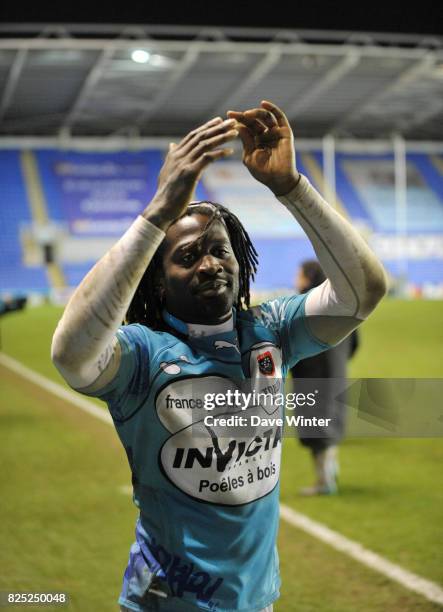 Joie de Paul SACKEY - - London Irish / Toulon - H Cup, 3e journee, Groupe 3 - Madejski Stadium, Reading.