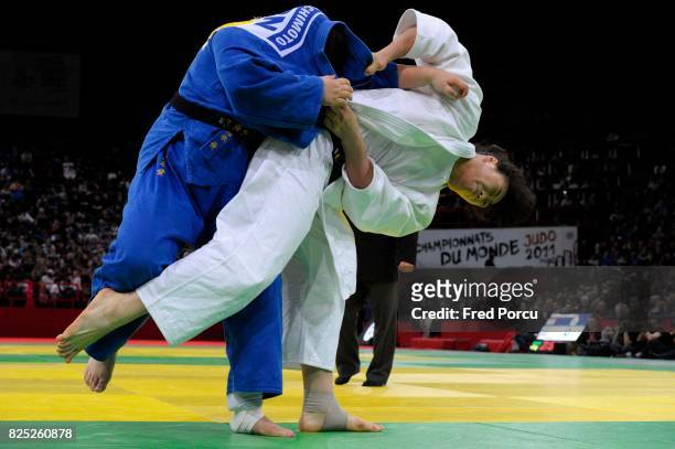 Megumi TACHIMOTO - 78kg / Huanyuan LIU - 78kg - - Tournoi de Paris - Judo - Paris,