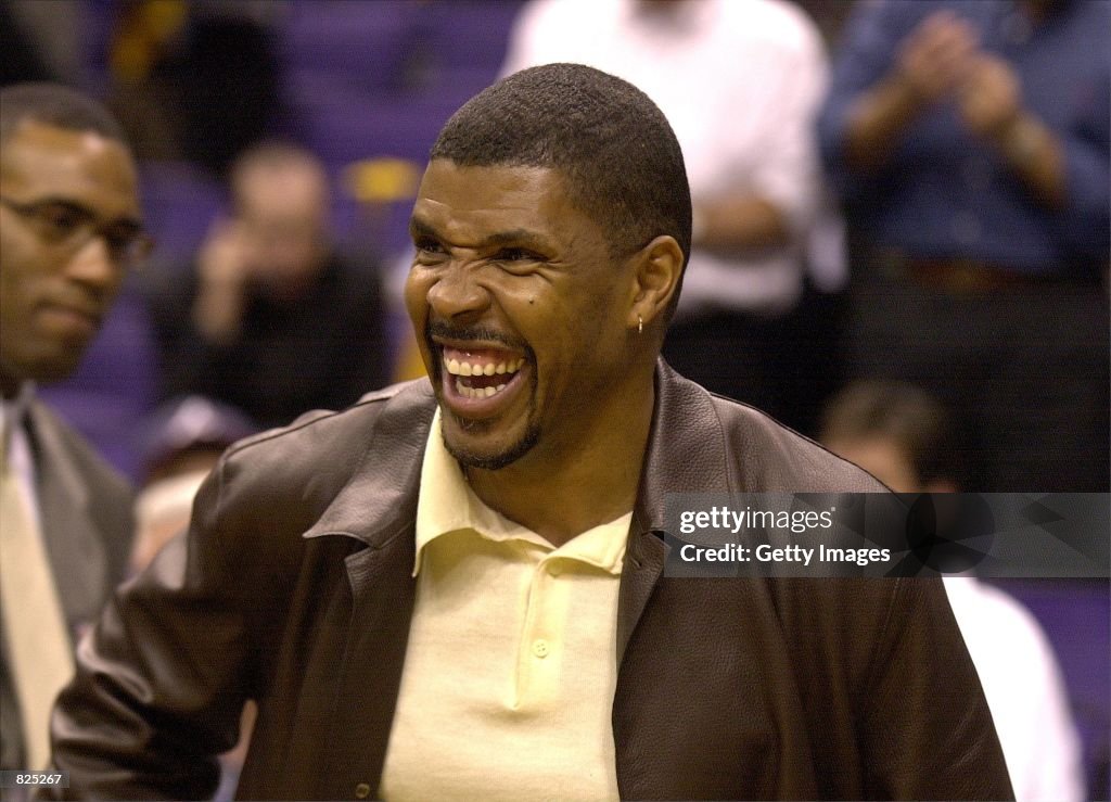 Eric LaSalle at Lakers Game
