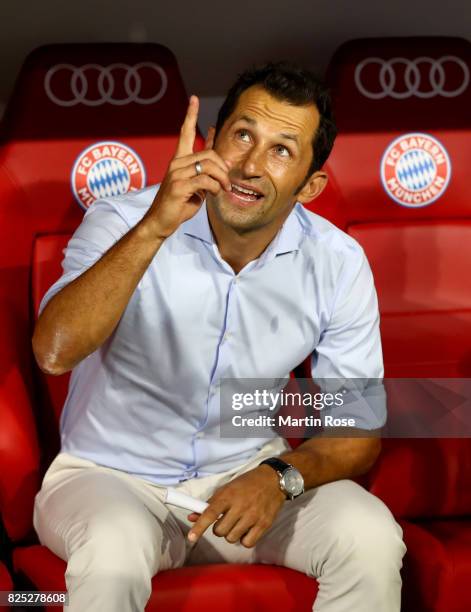 Hasan Salihamidzic, new sport director of Muenchen looks on before the Audi Cup 2017 match between Bayern Muenchen and Liverpool FC at Allianz Arena...