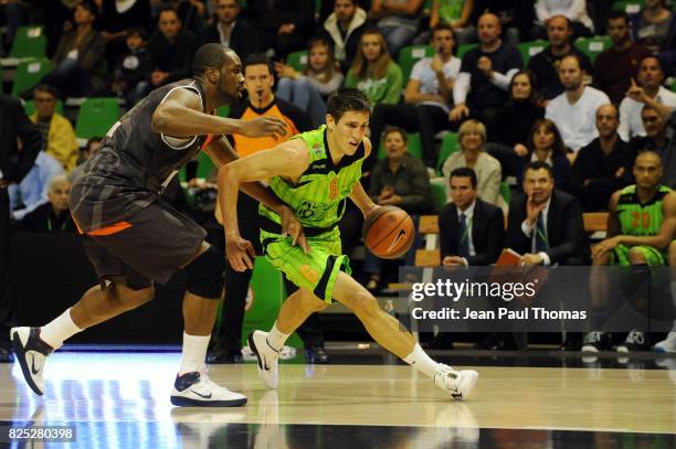 Paul LACOMBE - - ASVEL / Le Mans - Match retour d'Euroligue 2010/2011,