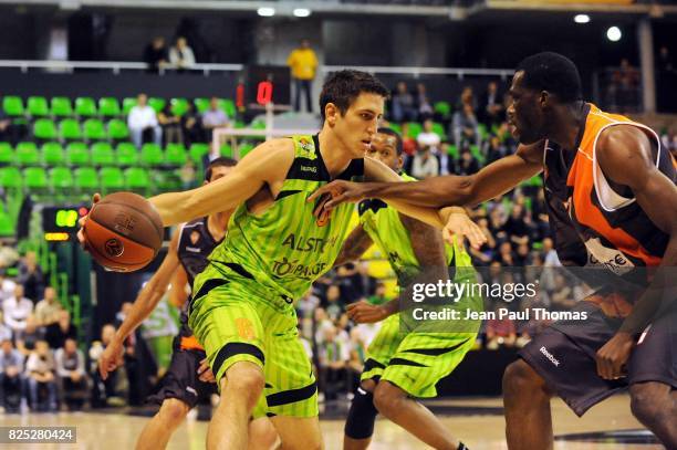 Paul LACOMBE - - ASVEL / Le Mans - Match retour d'Euroligue 2010/2011,