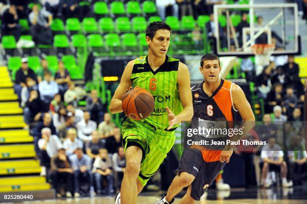 Paul LACOMBE - - ASVEL / Le Mans - Match retour d'Euroligue 2010/2011,