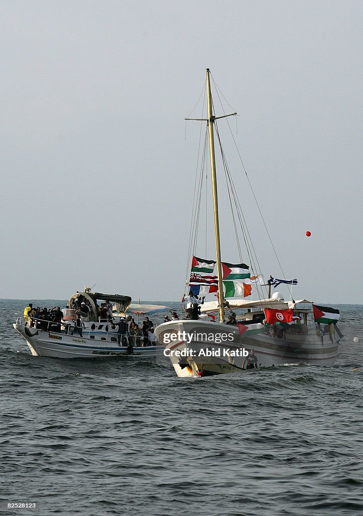 Activists Protest Gaza Embargo