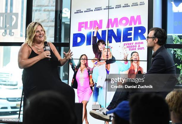 Bridget Everett attends the Build Series to discuss her new movie 'Fun Mom Dinner' at Build Studio on August 1, 2017 in New York City.