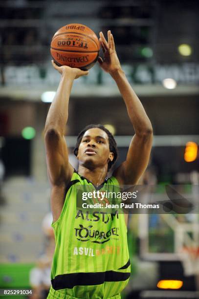 Mickael GELABALE - - ASVEL / Limoges - 27eme journee de ProA ,