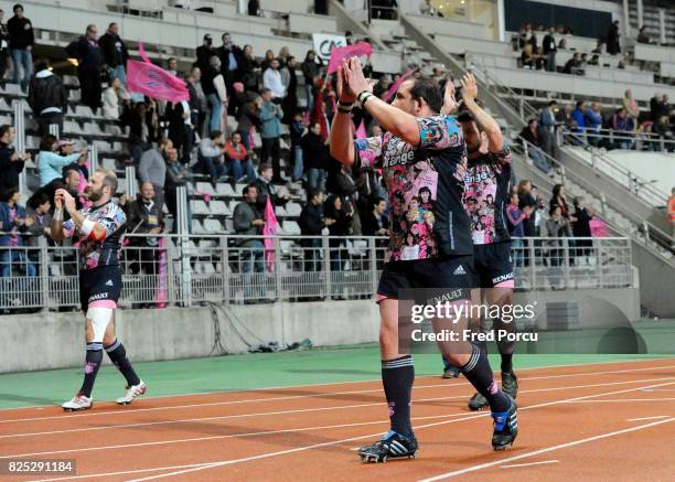 Ollie PHILLIPS / David ATTOUB - - Stade Francais / Clermont Auvergne - 1/2 Finale Challenge Europeen,