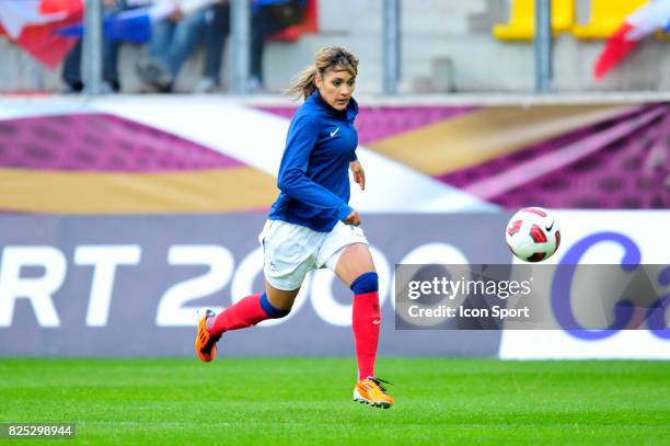 Louisa NECIB - - France / Belgique - Match Amical - Preparation a la Coupe du Monde -Stade de L'Epopee-Calais,