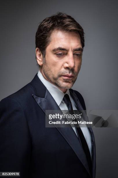 Actor Javier Bardem is photographed for The Hollywood Reporter on May 20, 2016 in Cannes, France.