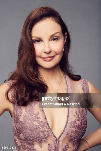 Ashley Judd of EPIX 'Berlin Station' poses for a portrait during the 2017 Summer Television Critics Association Press Tour at The Beverly Hilton...