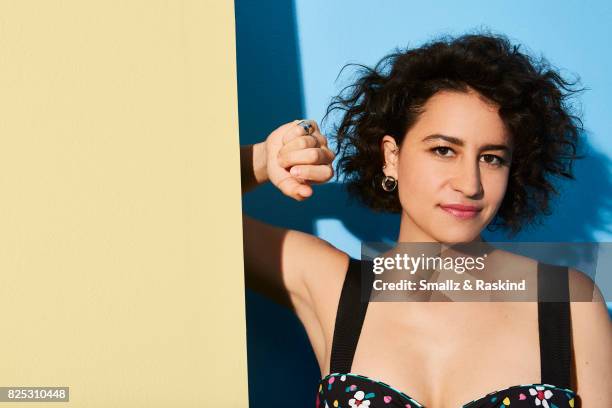 Ilana Glazer of Comedy Central/Viacom's 'Broad City' posse for a portrait during the 2017 Summer Television Critics Association Press Tour at The...