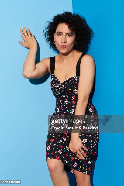 Ilana Glazer of Comedy Central/Viacom's 'Broad City' posse for a portrait during the 2017 Summer Television Critics Association Press Tour at The...