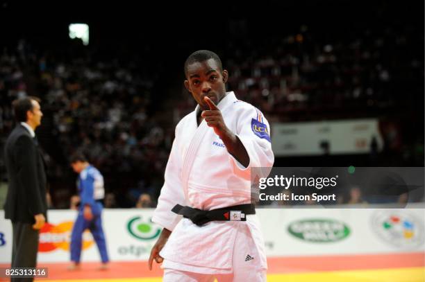 Joie de Dimitri DRAGIN - France / Bresil - - Competition par equipe Hommes - Championnats du Monde de Judo 2011 - Paris - ,