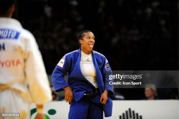 Joie de Lucie DECOSSE - France / Japon - - Competition par equipe Femmes - Championnats du Monde de Judo 2011 - Paris - ,