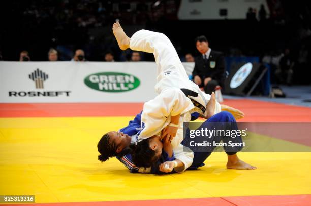 Lucie DECOSSE - France / Japon - - Competition par equipe Femmes - Championnats du Monde de Judo 2011 - Paris - ,