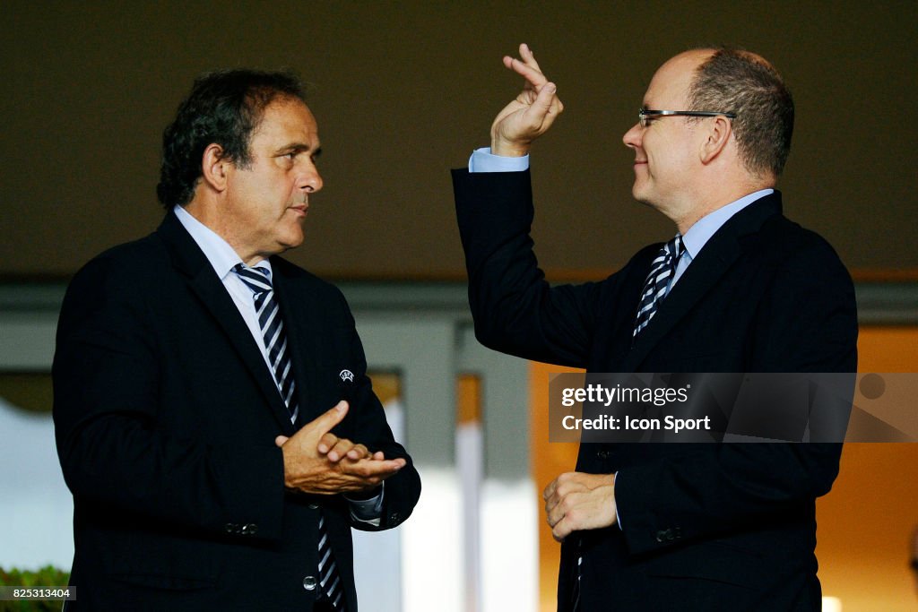 Michel Platini / Prince Albert De Monaco