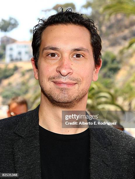 Composer James Dooley arrives at the DVD launch of Walt Disney's "Little Mermaid: Ariel's Begining held at the Avalon Casino on Catalina Island on...