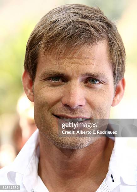 Actor Casper Van Dien arrive at the DVD launch of Walt Disney's "Little Mermaid: Ariel's Begining held at the Avalon Casino on Catalina Island on...