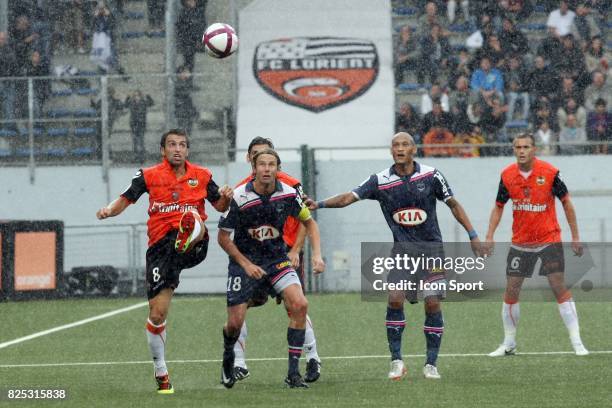 Yann JOUFFRE / Jaroslav PLASIL - - Lorient / Bordeaux - 2eme journee de Ligue 1 -