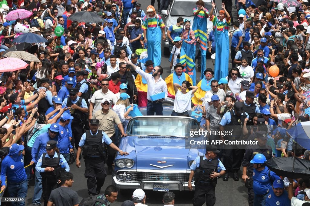 EL SALVADOR-RELIGION-FESTIVAL